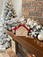 Lettre au Père Noël personnalisée en bois 🎅🏻🎄