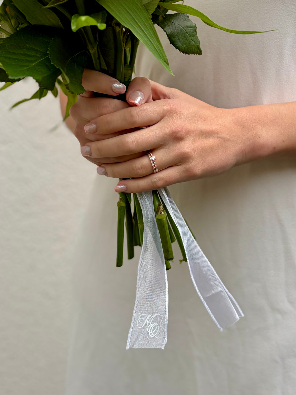 Ruban bouquet de mariée personnalisé – Collection spéciale