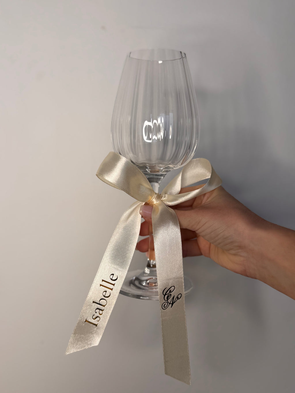 Ruban Satin Personnalisé Marque-Place – Mariage & Événement