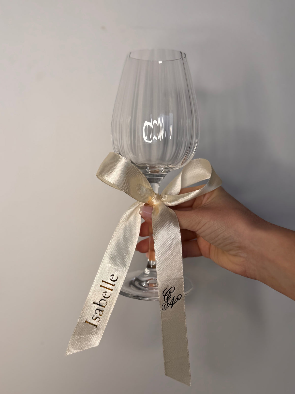 Ruban Satin Personnalisé Marque-Place – Mariage & Événement